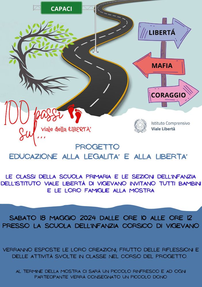 Vigevano: “Cento Passi…sul viale della libertà”