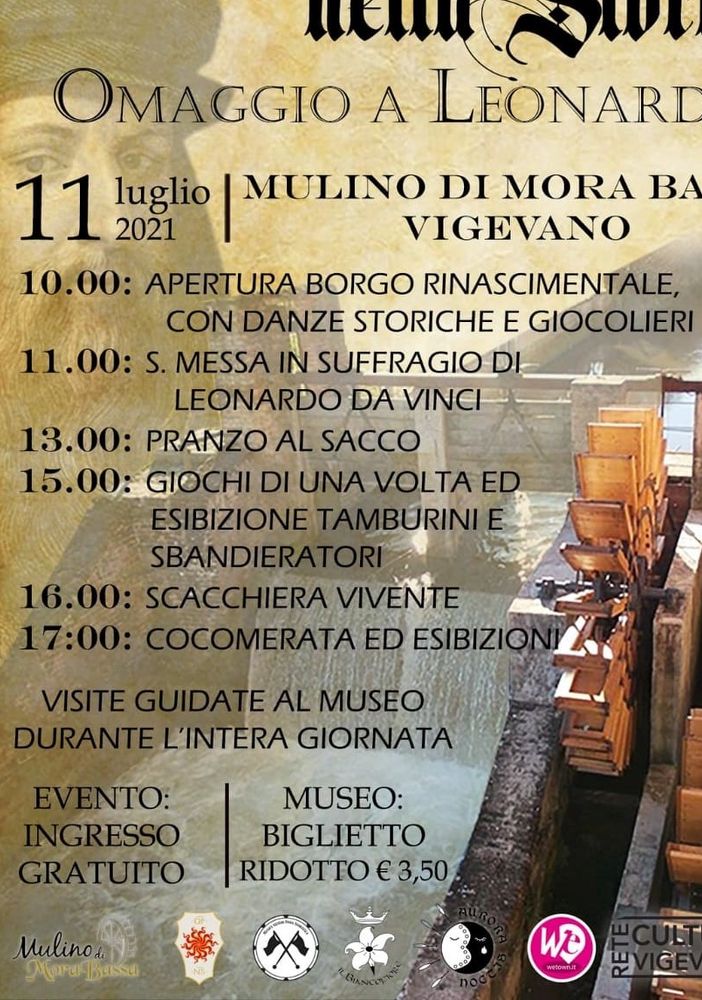 Vigevano, &quot;Quattro passi nella storia omaggio a Leonardo&quot;