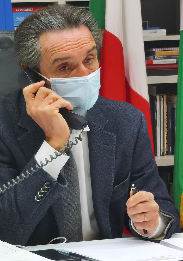 Coronavirus, Fontana firma ordinanza per “zona rossa” a Mede, Bollate, Castrezzato e Viggiù chiuse anche tutte le scuole