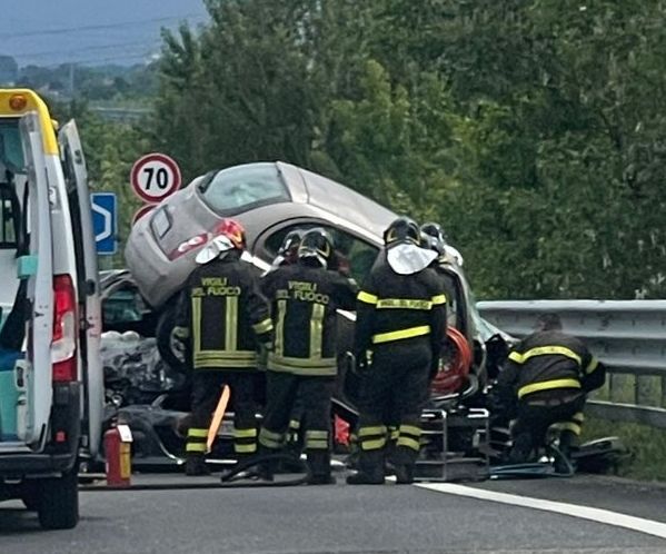 Magenta: due persone gravi nell’incidente di oggi sulla Boffalora Malpensa