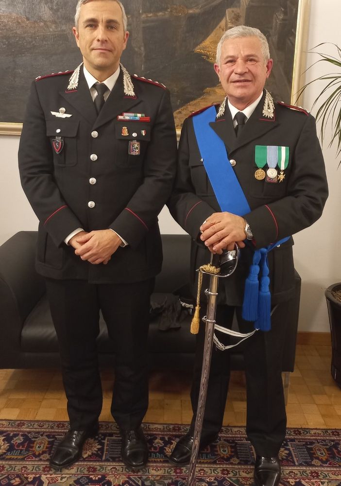 Voghera: il maggiore Antonio Trancuccio va in pensione
