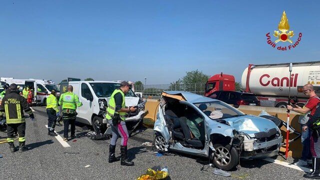 Arluno-Marcallo, sono 4 le vittime del terribile incidente di stamani