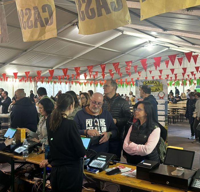 Promosso a pieni voti il primo weekend della Sagra della Valtellina a Peschiera Borromeo. Si replica il 10-11-12 maggio