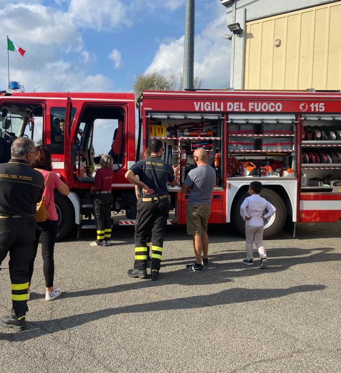 Mede: grande successo per l'open day del distaccamento volontari Vigili del fuoco. Le immagini