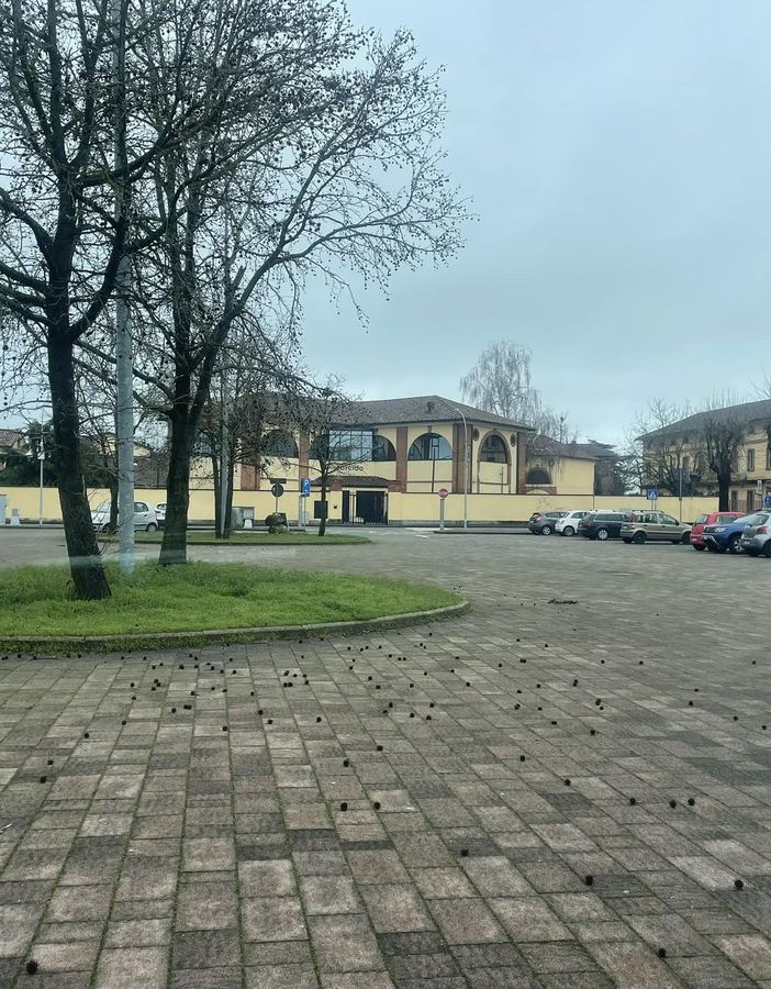 Piazza Nassirya a Castello d'Agogna