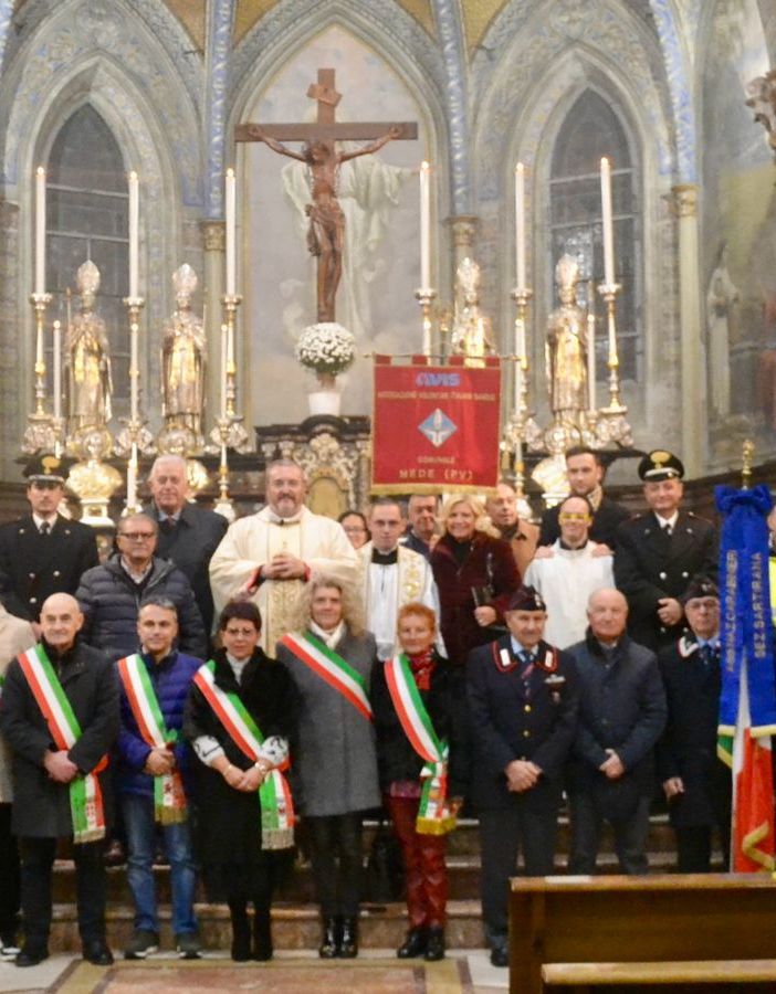 Mede: celebrata la Virgo Fidelis patrona dell'Arma dei Carabinieri
