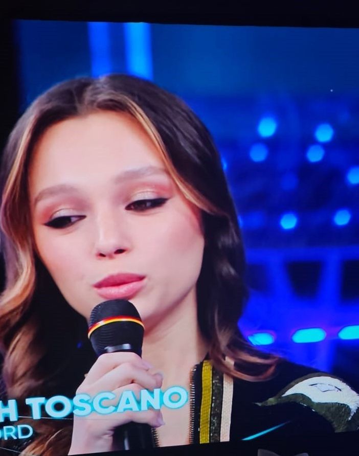 (Foto tratte da Sarà Sanremo su RAI 1)