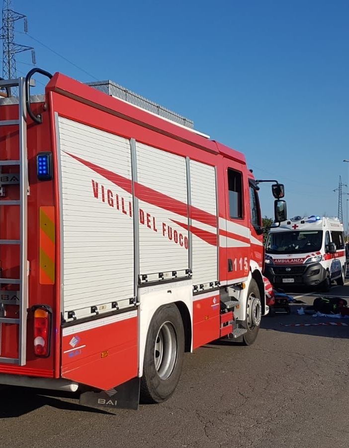 Gambolò, le immagini del drammatico incidente sulla provinciale 183