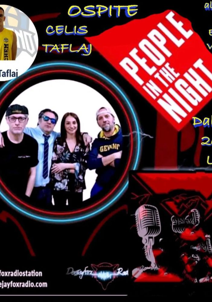 Basket serie A2: Taflaj ospite di &quot;People in The Night&quot; su Deejay Fox Radio Station giovedì 10 ottobre alle ore 20