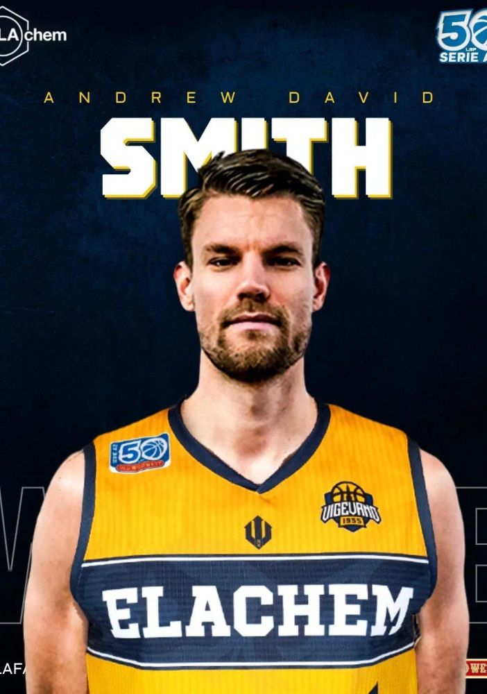Basket serie A2, Andrew Smith è un nuovo giocatore della Elachem Vigevano 1955
