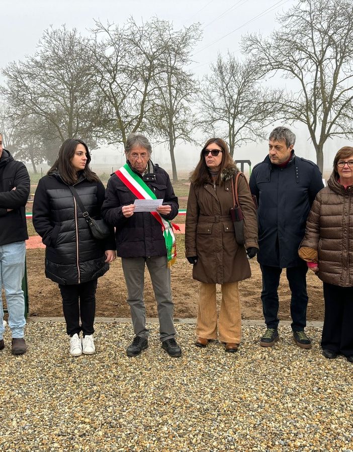 FOTONOTIZIA. Alagna, inaugurato il parco fitness e posata la panchina rossa contro la violenza sulle donne