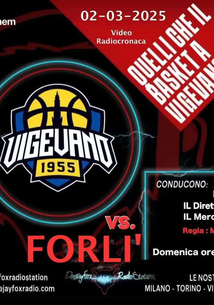 Basket serie A2, domenica &quot;Quelli che il basket a Vigevano&quot; con DeejayFox Radio Station. Votate l'&quot;MVP Ducale&quot;