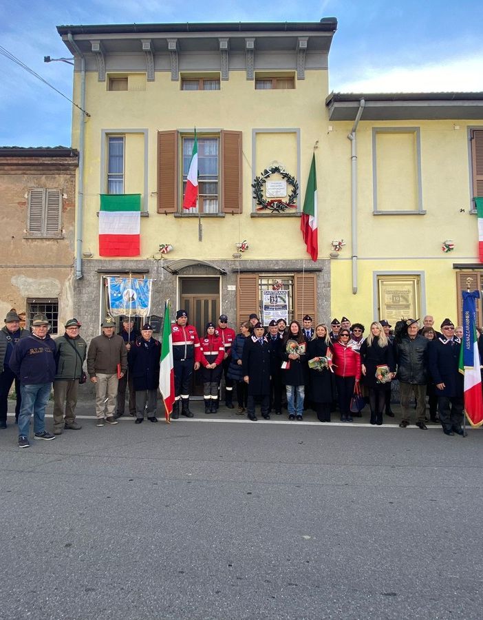 Sartirana: inaugurata la lapide per i caduti di Nassiriya