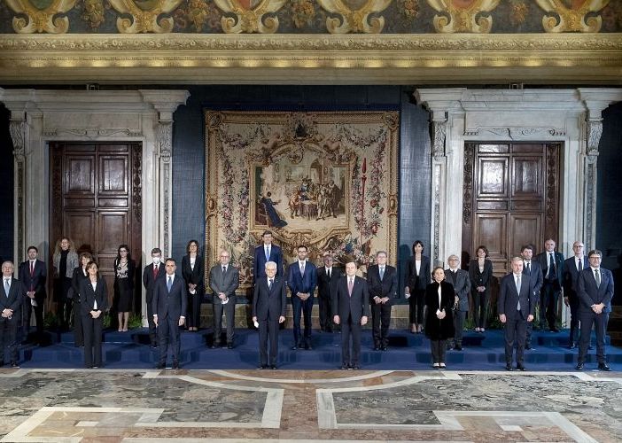 Giuramento al Quirinale, nasce il governo Draghi