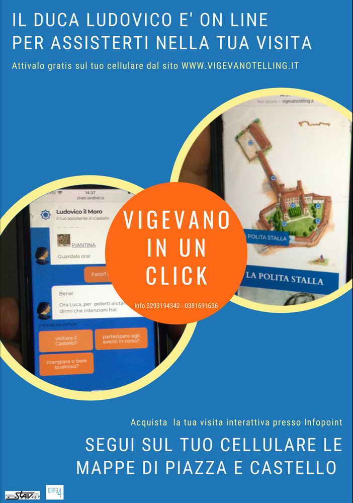 Arrivano i tour interattivi &quot;Vigevano in un click&quot;