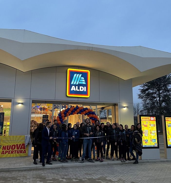 Vigevano: inaugurato il secondo punto vendita Aldi nell'area ex Adamello