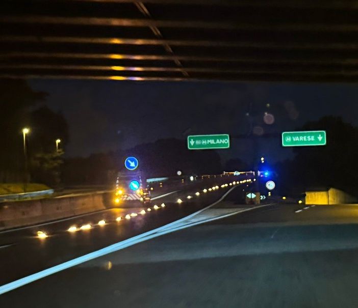 Incidente sull'Autostrada dei Laghi, segnalate code da Gallarate Ovest al bivio con la A8-A26