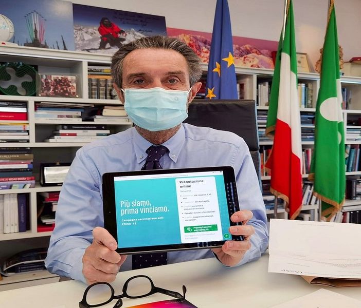 Vaccinazione anti Covid. Fontana: «In Lombardia raggiunto il 90,9% di seconde dosi»