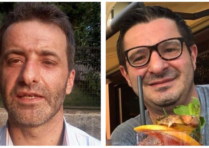 Andrea Cervini e Luciano Pignatiello in una foto tratta dalla pagina Facebook Lavoratori/trici Whirlpool
