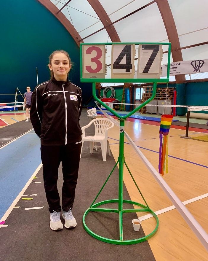 Atletica Vigevano: grande Aurora Ragusa nel salto con l’asta miglior prestazione italiana under 16 con m. 3,47