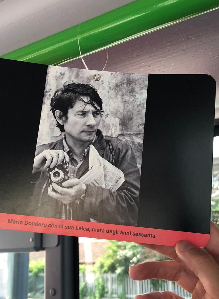 Sugli autobus Autoguidovie di Pavia una “mostra diffusa” degli scatti di Mario Dondero
