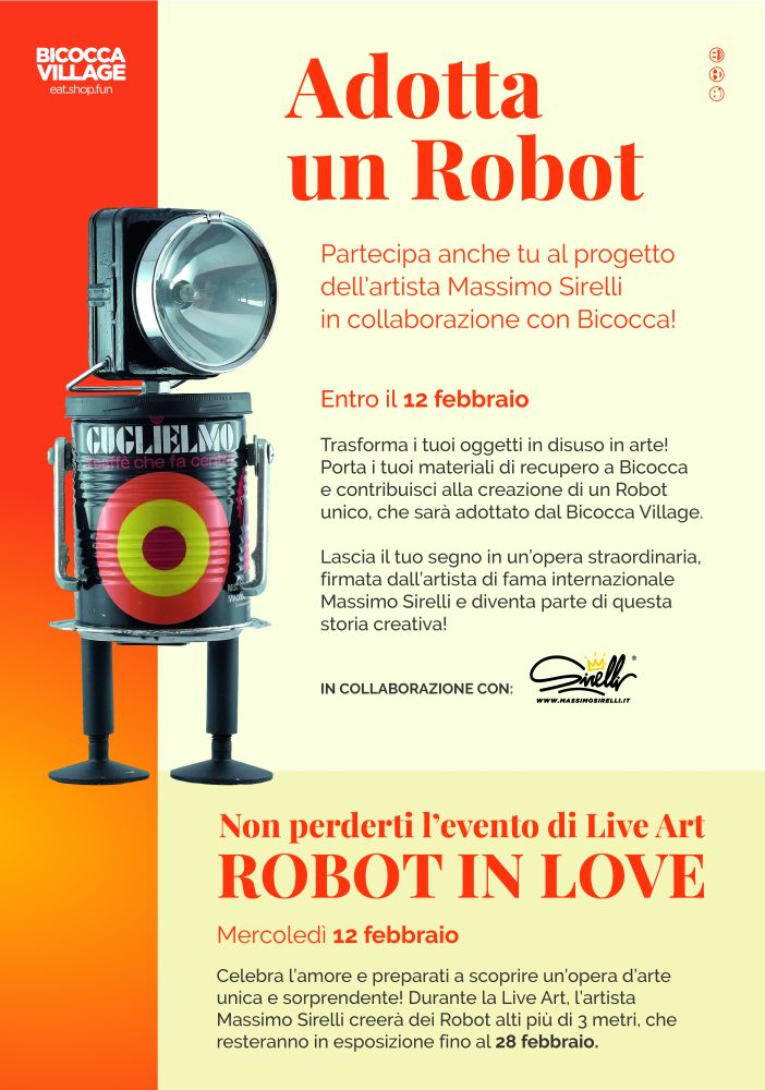 Massimo Sirelli e Bicocca Village: &quot;Un Amore Robotico tra Arte e Innovazione&quot;