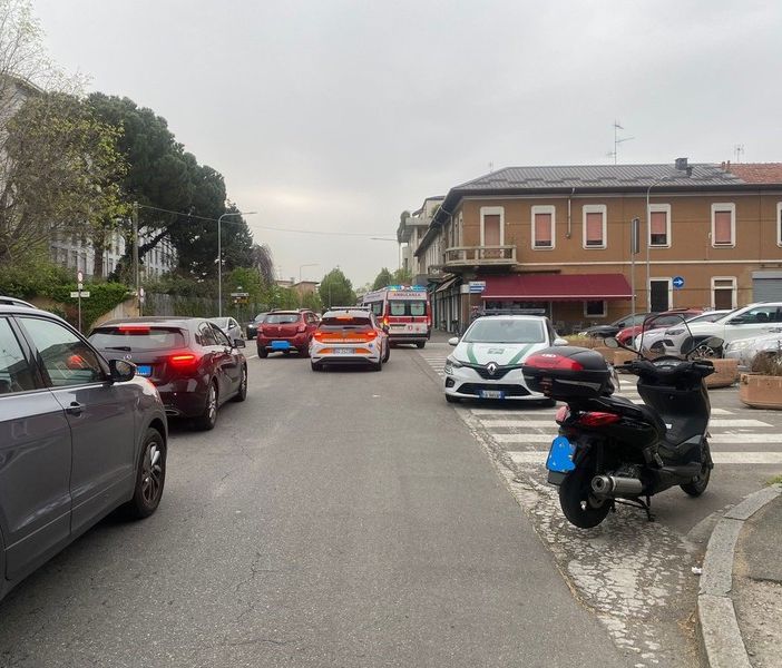 Le strisce pedonali dove sono state investite nonna e nipote