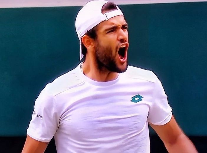 L'urlo di Matteo Berrettini: è in finale a Wimbledon! Mai successo a nessun tennista italiano