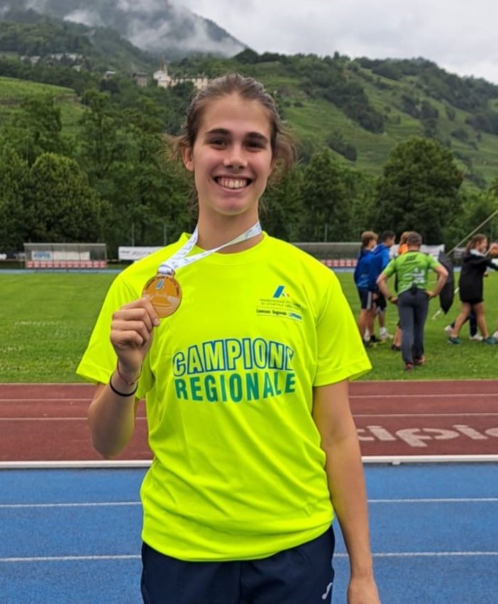Atletica Vigevano: Francesca Bertolotti campionessa regionale allieve salto in lungo, in grande evidenza Leonardo Arena, Martina Boggiani, Jacopo Pizzi