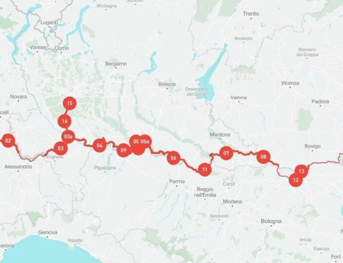 Lavori per la Ciclovia Vento: chiusura dell’alzaia Naviglio Pavese a Zibido San Giacomo