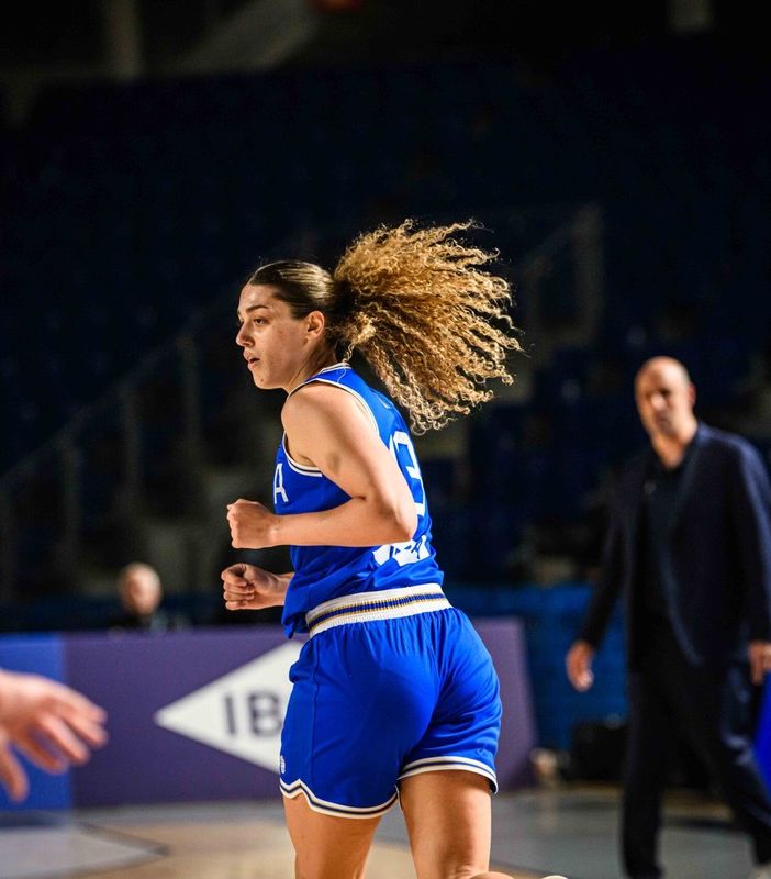 Lorela Kubaj grande protagonista nella vittoria azzurra contro la Grecia - Credit @italbasket