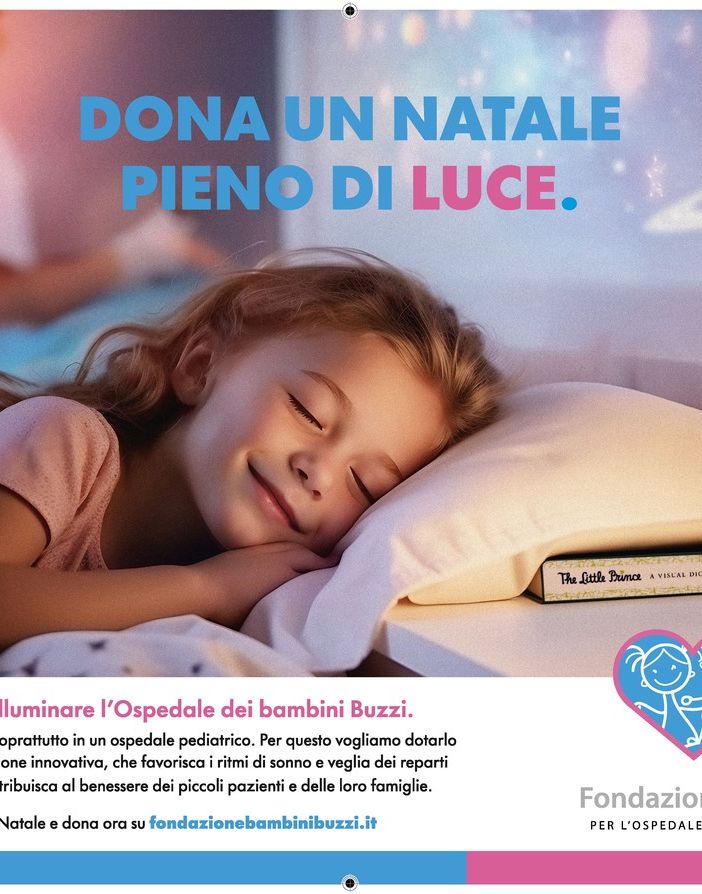 Fondazione Buzzi: al via la campagna &quot;illuminiamo l'ospedale dei bambini&quot;