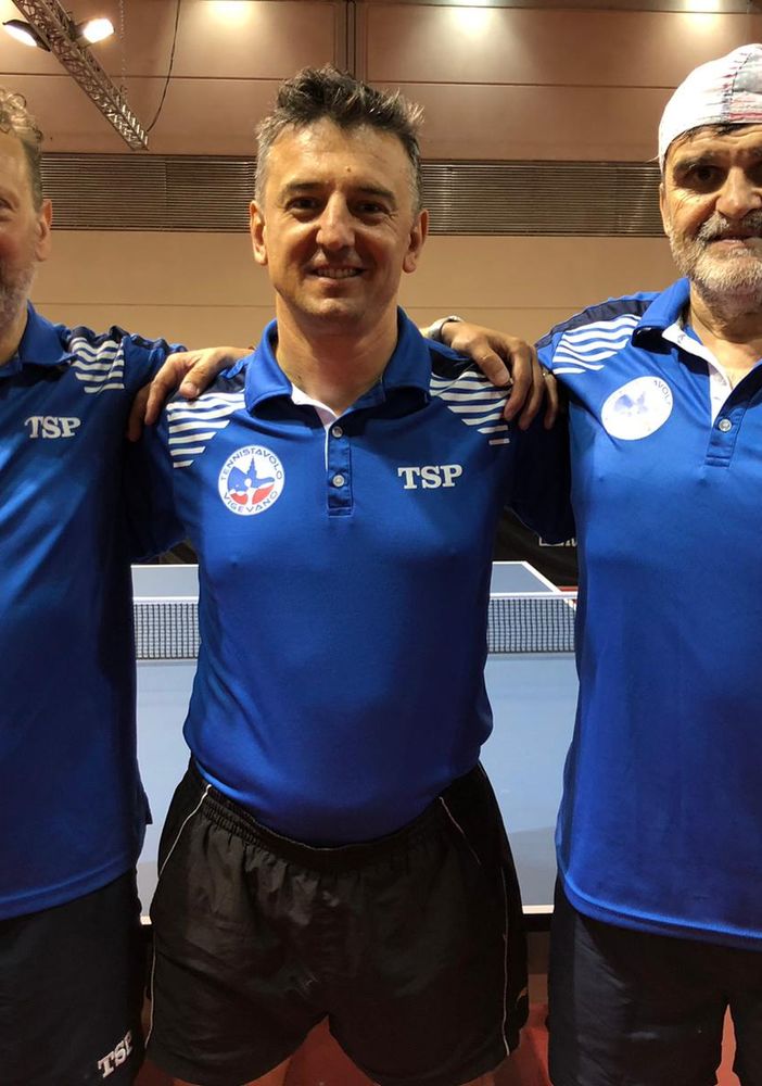 Tennistavolo: campionati veterani a squadre, la Pellicceria Cane vola in serie A1