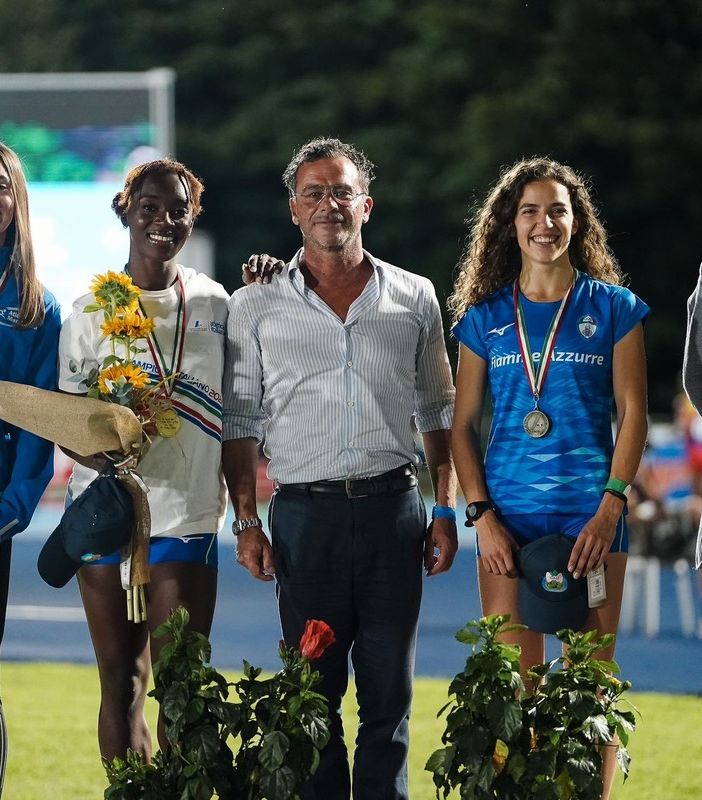 Atletica Vigevano: Chiara Melon bronzo sui 100 metri ai Campionati Italiani Assoluti. Gloria Polotto settima nel salto in alto