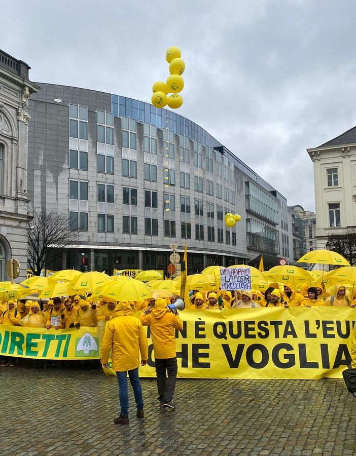Ue, Coldiretti: agricoltori di Pavia a Bruxelles per stop burocrazia e misure urgenti per reddito imprese