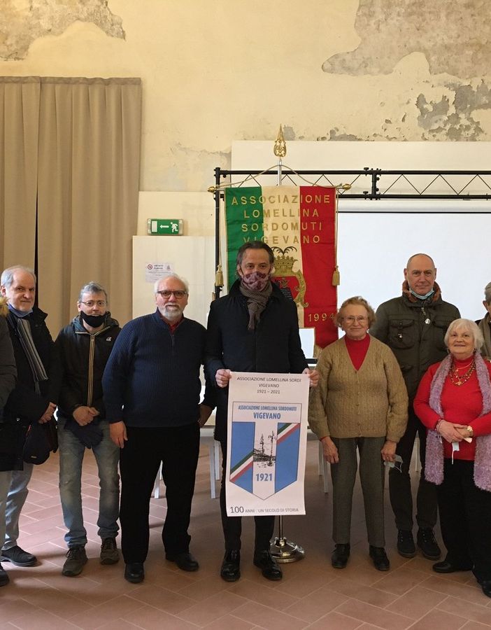 Vigevano, celebrati i 100 anni dell'associazione Lomellina Sordi
