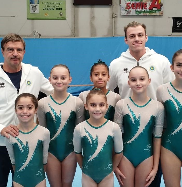 Ginnastica, le giovani atlete della Costanza Massucchi Mortara impegnate nella finale nazionale a squadre allieve