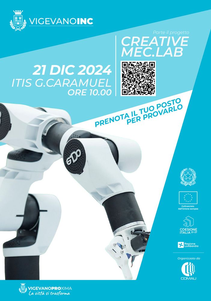 Vigevano, Creative Mec.Lab: il futuro dell'educazione tecnologica prende vita grazie a una sinergia istituzionale unica