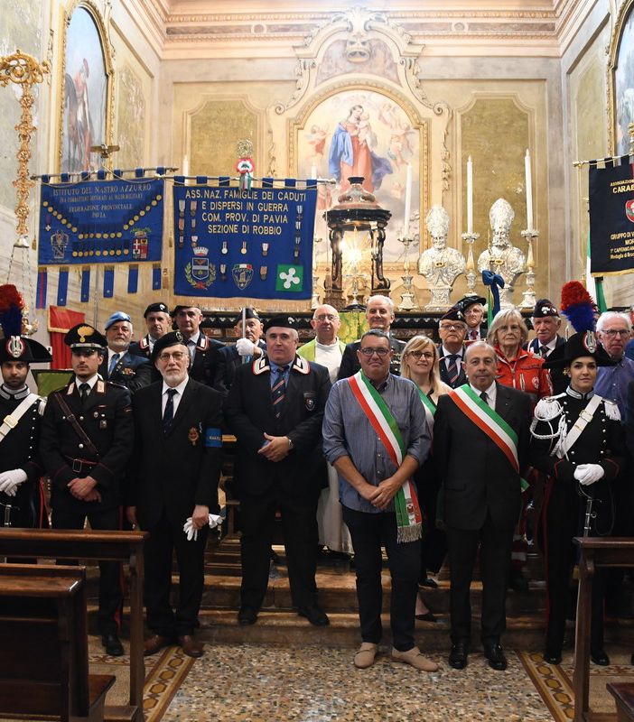 Lomellina: cerimonia per il 98° Anniversario dell’uccisione dei Carabinieri Reali Vincenzo Terzano e Francesco Bellinzona, decorati di medaglia d’Argento al Valor Militare (alla memoria)