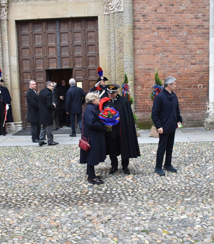 I carabinieri della provincia di Pavia celebrano la Virgo Fidelis e ricordano i caduti dell'Arma