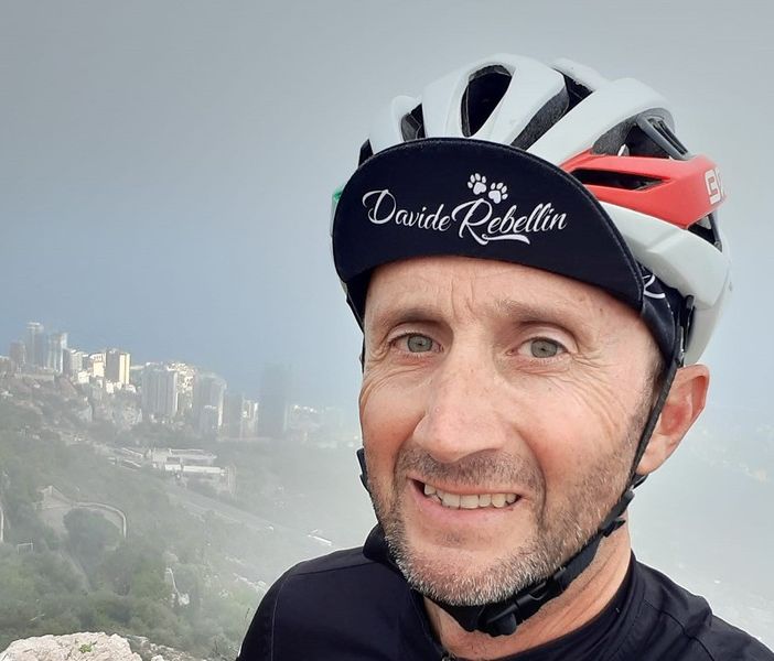 Davide Rebellin in una foto dalla sua pagina Facebook
