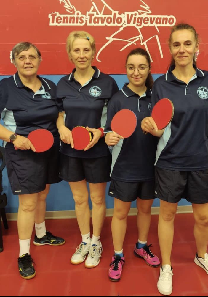 Tennistavolo Serie D Femminile, l’Officina Gardino colleziona vittorie nel concentramento di Inverigo