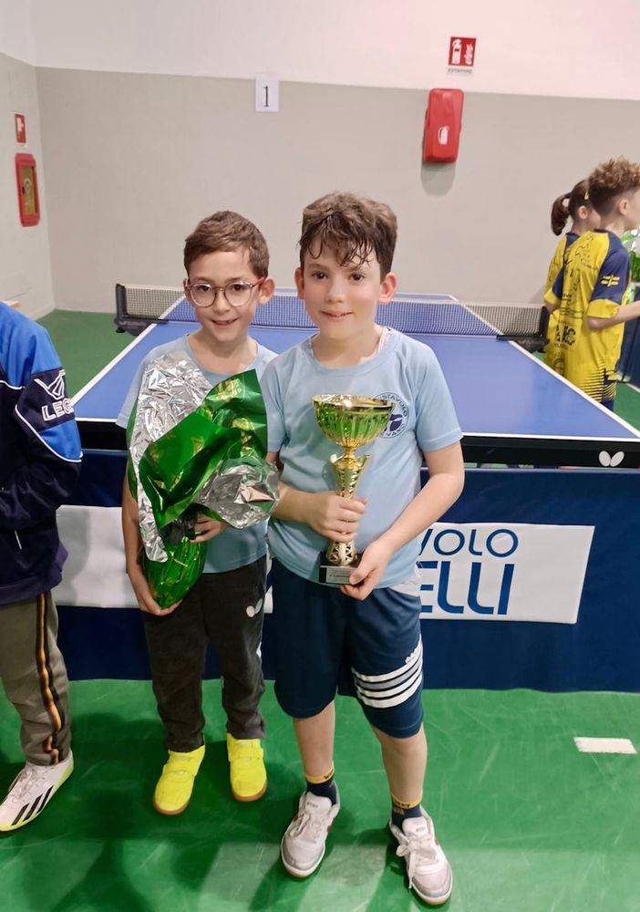 Tennistavolo torneo provinciale, grande prova di Nicolò Favini. Nell’Under 11 chiude terzo