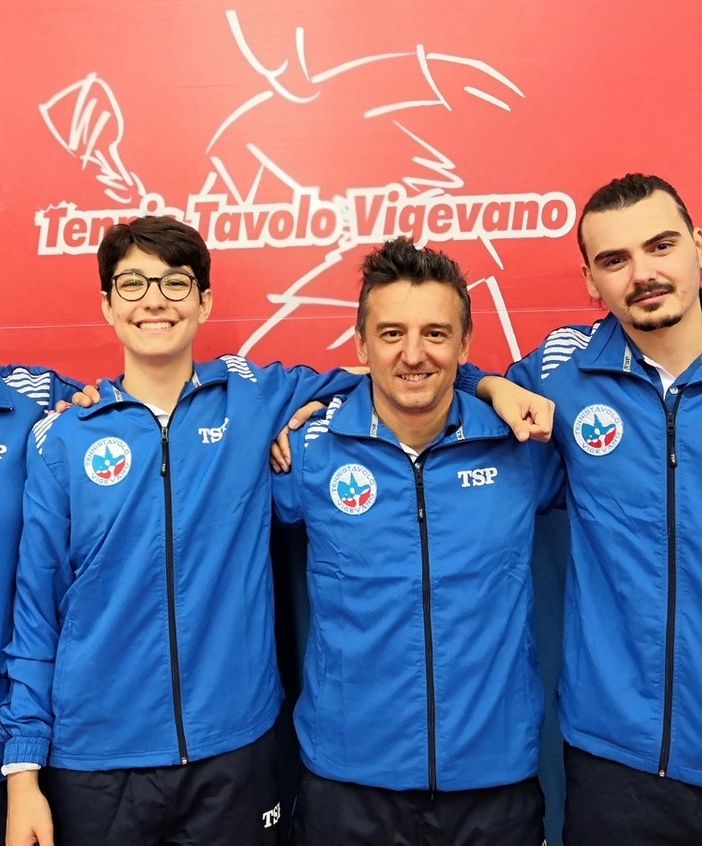 Tennistavolo serie A2: Vigevano pareggio in rimonta a Carrara