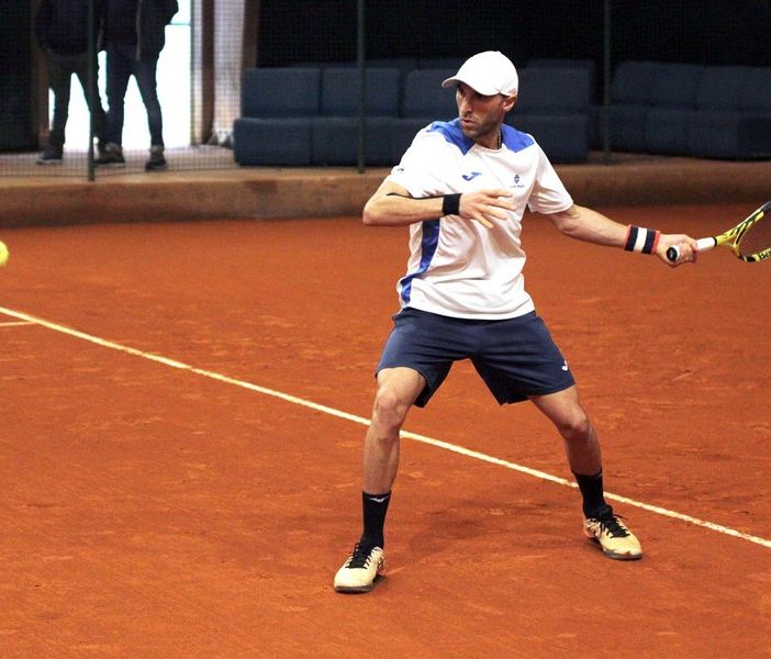 Il tennista Erik Crepaldi tornato in campo dopo il coma