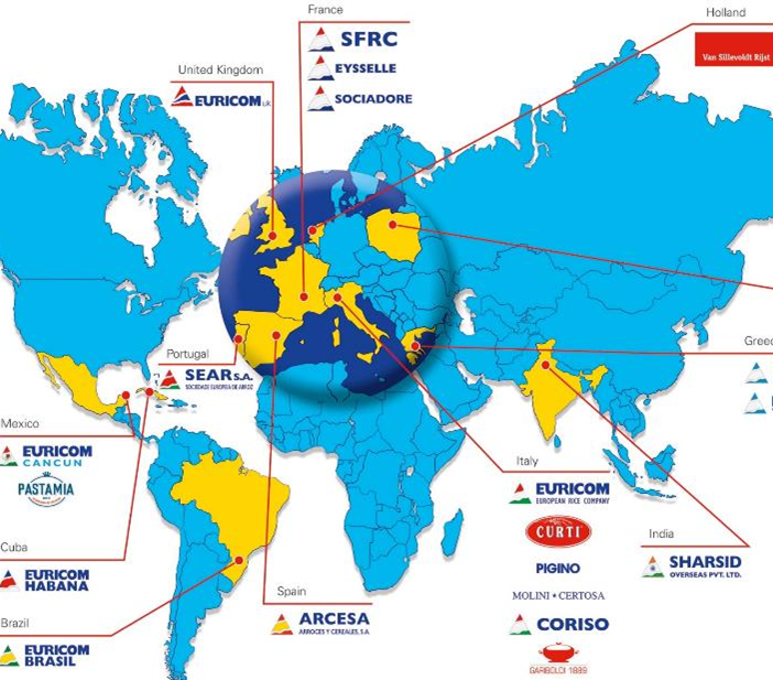 Valle: Euricom e Mitsui annunciano un'alleanza strategica nel settore europeo del riso e dei legumi