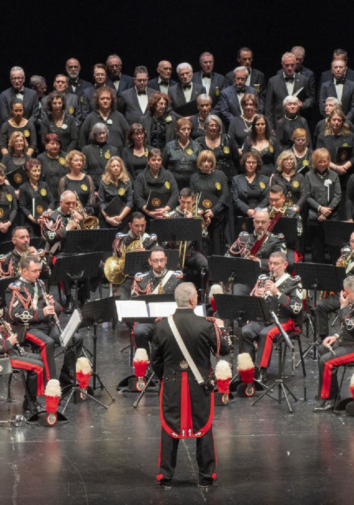 Pavia, Teatro “Fraschini”: concerto della Fanfara del 3° Reggimento Carabinieri “Lombardia” di Milano