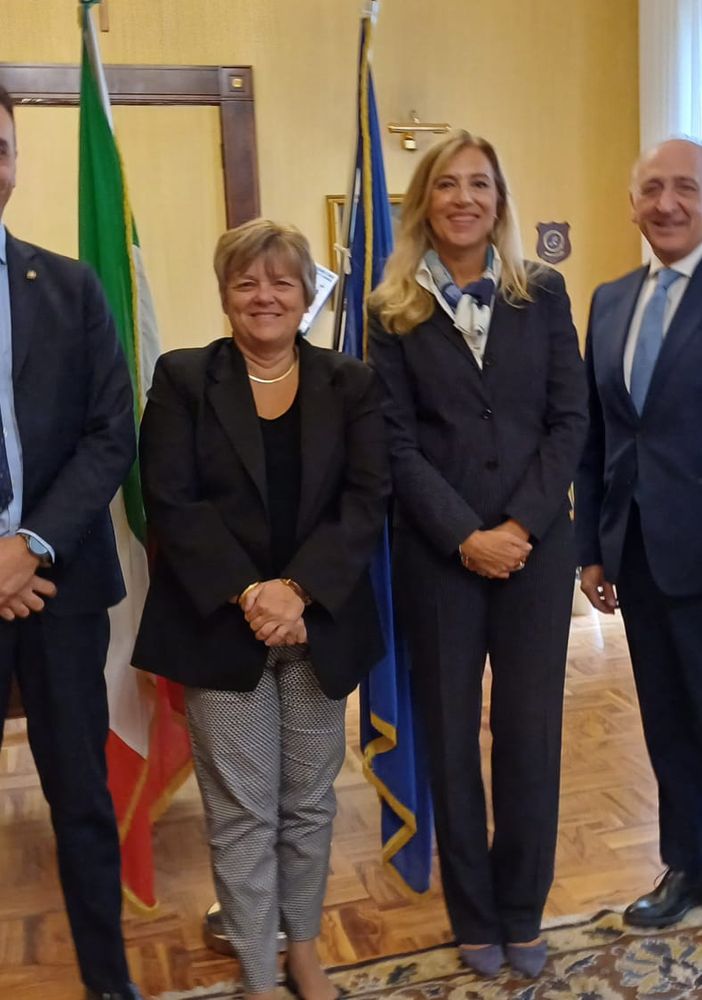 Pavia, in prefettura la visita del nuovo vicario del questore e del neo dirigente della Polizia Postale Lombardia