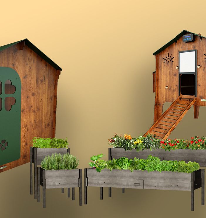 Alla Fiera ‘Vita in Campagna’ arredi da giardino e pollai ecosostenibili