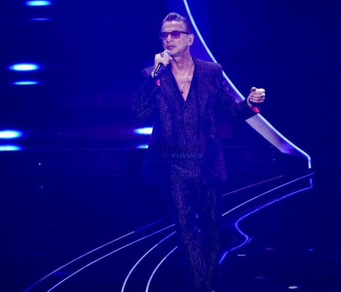 73° Festival di Sanremo: i Depeche Mode infiammano il palco dell'Ariston con Personal Jesus